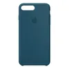 Силиконовый чехол для iPhone 7/8/SE 2020, Silicone Case, темно-зеленый