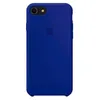 Силиконовый чехол для iPhone 7/8/SE 2020, Silicone Case Blue, темно-синий