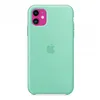 Чехол для iPhone 11 Pro, G-Net Silicon Case, нежно-голубой