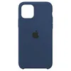 Чехол для iPhone 11 Pro Max, G-Net Silicon Case, синий