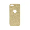 Защитная пленка с блестками на две стороны для iPhone 5/SE/SE, (два комплекта), золотая