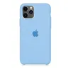 Чехол для iPhone 11, G-Net Silicon Case, нежно-голубой