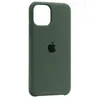 Чехол для iPhone 11, G-Net Silicon Case, темно-зеленый