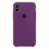 Чехол для iPhone XS Max, G-Net Silicon Case, пурпурный