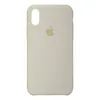 Чехол для iPhone XS Max, G-Net Silicon Case, кремовый