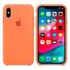 Чехол для iPhone XS Max, G-Net Silicon Case, оранжевый