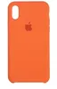Чехол для iPhone XS Max, G-Net Silicon Case, абрикосовый