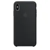 Чехол для iPhone XS Max, G-Net Silicon Case, черный