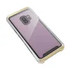 Противоударный чехол для Samsung Galaxy S9, Element Case Solace Glass, белый с золотым