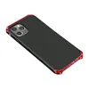 Противоударный чехол для iPhone 12 Pro Max, Element Case Solace, черный с красным
