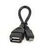 Кабель USB 2.0 OTG Gembird/Cablexpert A-OTG-AFBM-001 USBAF/MicroBM, 0.15м, пакет