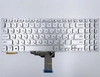 Клавиатура для Asus R565E серебристая с подсветкой