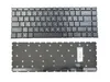 Клавиатура для MSI Prestige 14 A10SC темно-серая с подсветкой
