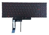 Клавиатура для MSI GF66 Katana (11 Gen) черная с красной подсветкой