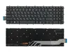 Клавиатура для Dell Inspiron 3595 черная с подсветкой