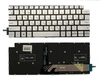 Клавиатура для Dell Inspiron 7300 (P122G001) серебристая с подсветкой