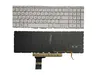 Клавиатура для HP Victus 15-FA0000 белая с подсветкой