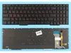 Клавиатура для Asus ROG Strix GL553VD черная с красной подсветкой