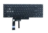 Клавиатура для MSI Crosshair 16 A13VGK черная с RGB подсветкой