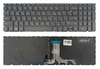 Клавиатура для HP 470 G8 серая с подсветкой