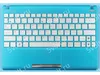 Клавиатура для Asus EeePC 1025CE синий топкейс