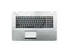 Клавиатура для Asus X751LJC серебристый топкейс