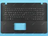 Клавиатура для Asus X751LN черная (топкейс)
