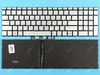 Клавиатура для HP Envy X360 15-DR1000UR серебристая с подсветкой