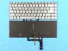 Клавиатура для MSI PS42 Modern (8 Gen) серебристая с подсветкой