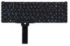 Клавиатура для Acer Predator Helios 300 PH315-53 (широкий шлейф) черная с RGB подсветкой