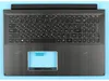Клавиатура для Lenovo Flex 2 Pro 15 черная с подсветкой топкейс