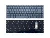 Клавиатура для MSI Prestige 14 A11SB темно-серая с подсветкой