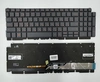 Клавиатура для Dell G15 5515 черная c красной подсветкой