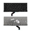 Клавиатура для ноутбука MacBook Pro 13&quot; A1425 Series. Г-образный Enter. Черная, без рамки. PN: A1425.