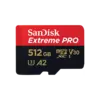 Карта памяти SanDisk 512GB Extreme UHS-I microSDXC 200MB/s + SD Adapter A2 C10 V30