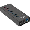 USB-хаб Xcellon 7-Port USB 3.1 с питанием алюминий USB-C/A