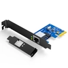 Адаптер UGREEN Gigabit 10/100/1000Mbps PCI Express Network Adapter US230, черный