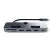 USB-концентратор  Satechi Aluminum USB-C Clamp Hub Pro для iMac 2017 и iMac Pro, серый космос