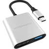 USB-хаб Hyper HyperDrive 4K HDMI 3-in-1 Hub для Macbook, серебряный