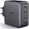 Зарядное устройство UGREEN CD226 USB-A+3*USB-C 100W GaN Tech Fast Charger EU, черный