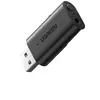 Адаптер UGREEN CM523 USB 2.0 to 3.5mm Bluetooth Transmitter/Receiver Adapter с аудио кабелем, черный