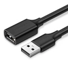 Удлинитель UGREEN US103 USB 2.0 A Male to A Female Cable. Длина: 1м, черный