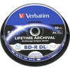 Болванка Blu-Ray Verbatim M-Disc 50GB BD-R DL 6x Blu-ray Discs (Spindle, 10 шт в уп.)