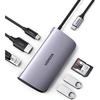 USB-хаб UGREEN CM212 USB-C 7-in-1 Multifunctional Adapter , серый
