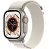 Часы Apple Watch 8 Ultra GPS + Cellular, 49mm Titanium Case Starlight Ti Green Alpinel Loop