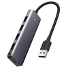 USB-хаб UGREEN USB 3.0 A 4x USB 3.0 Hub, серый CM219