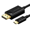 Кабель UGREEN MM139 USB Type C to Display Port  Cable 1,5 м, черный