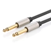 Кабель UGREEN 6,5mm Male to Male Stereo Auxiliary Aux Audio Cable, 2м AV128, Серый