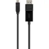 Кабель Belkin USB-C to DisplayPort 1,8м 3840 x 2160 @ 60 Hz