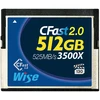 Карта памяти Wise 512GB CFast 2.0 525MB/s VPG-130